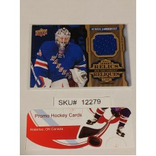 Henrik Lundqvist Jersey Relics 2016-17 Tim Hortons Upper Deck NHL J-HL SKU#12279